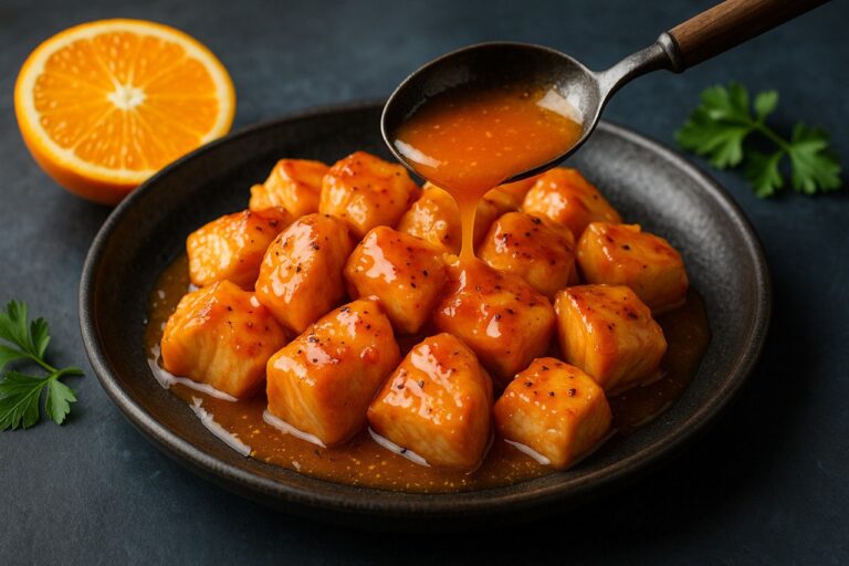 🍊 ПП курица в апельсиновом соусе: простой ужин с лёгким цитрусовым вкусом без сахара и лишнего жира
